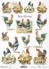 Wielkanoc, motywy wielkanocne, wiosna, retro, kurczak, pisklę, kosz, koszyk, wieś,  kura, kury, jajko, jajka, kogut, R846, Easter, easter motifs, spring, retro, chicken, chick, duckling, basket, basket, village, hen, egg, rooster, Ostern, Ostermotive, Frü